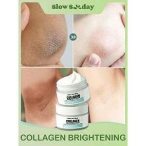 Crema iluminadora de colágeno SlowSunday, máscara facial de colágeno, cuidado d…